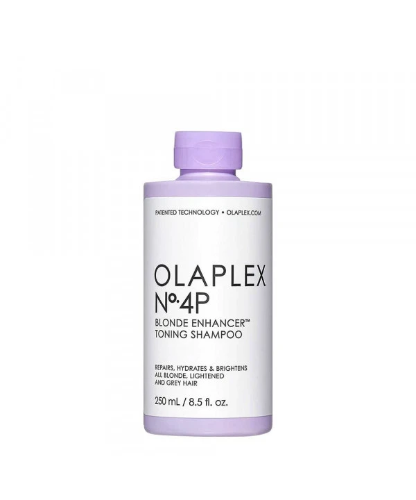 Tonizuojantis šampūnas Olaplex No 4P Blonde Enhancer, 250 ml