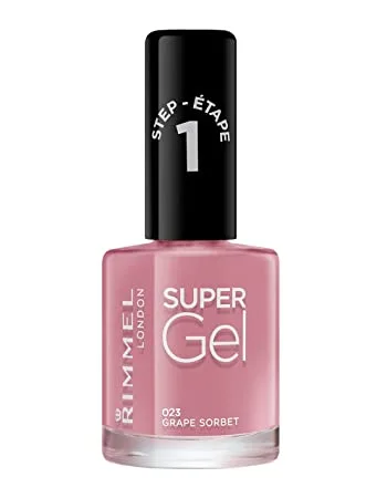 Rimmel London Supergel Kate Nail Lacquer 023 Grape Sorbet