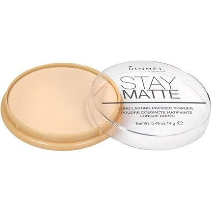 RIMMEL Stay Matte Long Lasting Pressed Powder 001 Transparent 14g