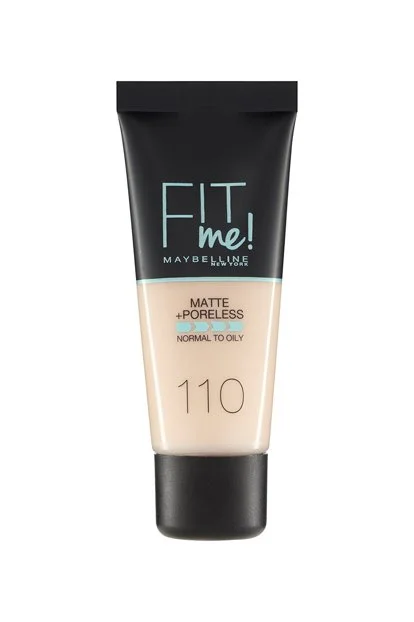 MAYBELLINE Fit Me Liquid Foundation 110 Porcelian 30ml