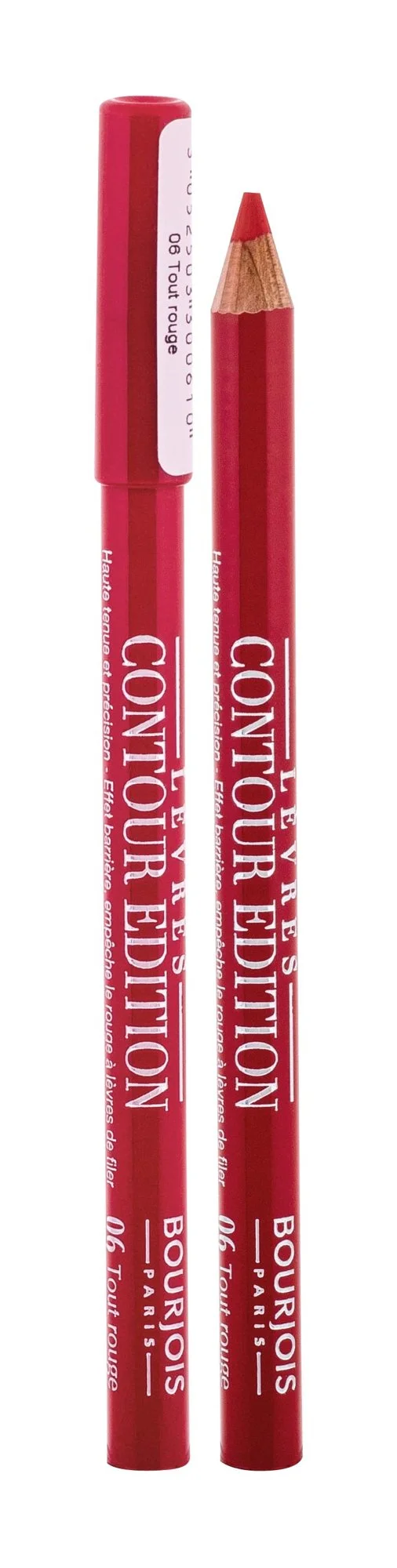 "Bourjois Levres Contour Edition" naujas lūpų pieštukas 06 All Red