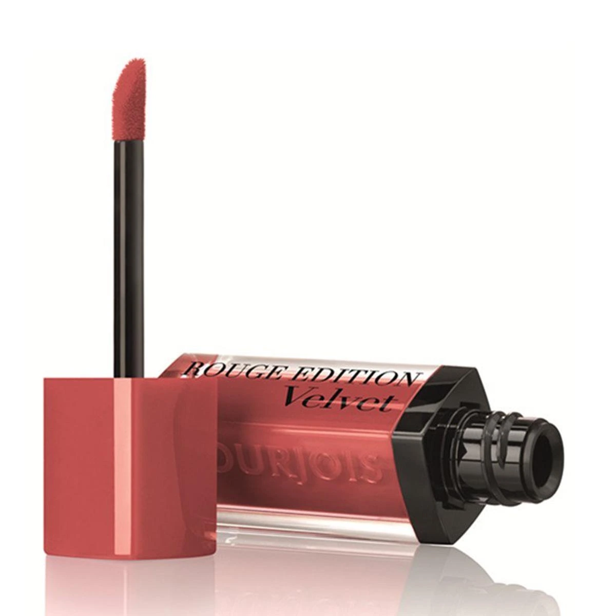 Lipstick with mattifying effect  Bourjois Rouge Edition Velvet No 04 Peach Club  7 7ml