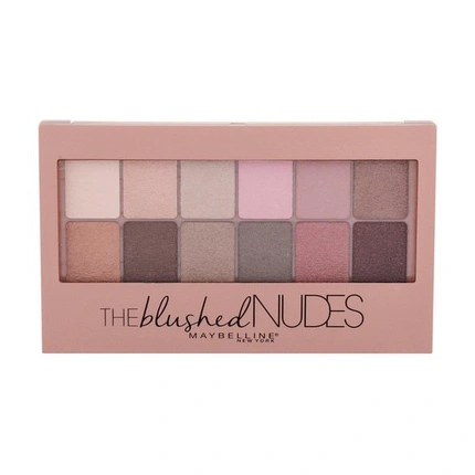 Maybelline The Blushed Nudes Eyeshadow Palette   12 Pink Nude Shades