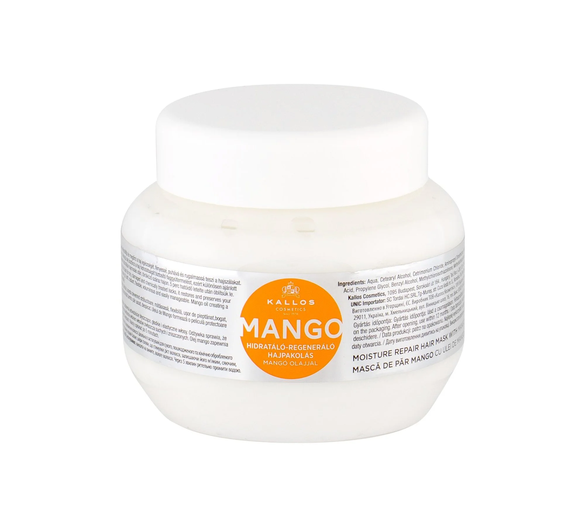 Kallos Mango Hair Mask 275 ml