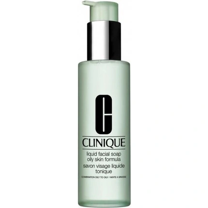 Clinique Liquid Facial Soap Facial Cleanser Oily Combination 200 Ml