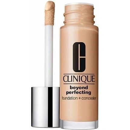 CLINIQUE Beyond Perfecting Foundation Concealer Pilnai dengiantis makiažo pagrindas ir korektorius viename 06 Ivory 30ml
