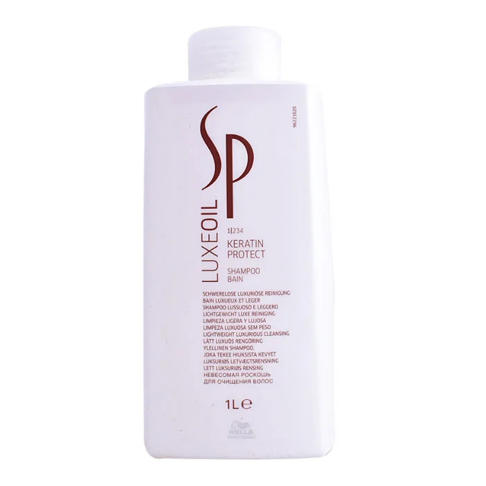 Wella Sp Luxeoil Keratin Protect Shampoo Unisex Business 1000 Ml
