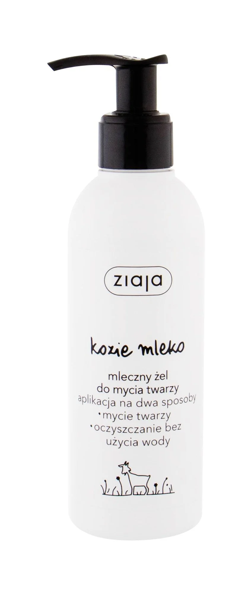 Ziaja ožkų pieno valymo gelis 200ml