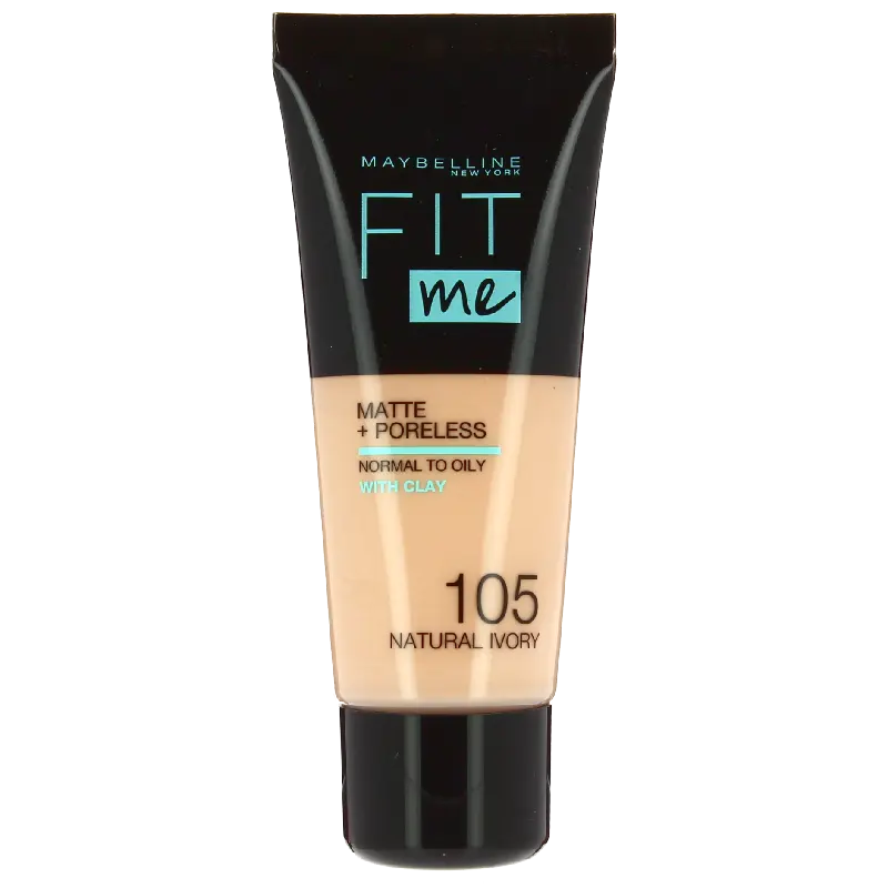MAYBELLINE Fit Me Liquid Foundation 105 Natural Ivory 30ml