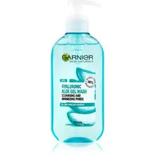 Hialurono Aloe Gel Wash valo ir sumažina poras
