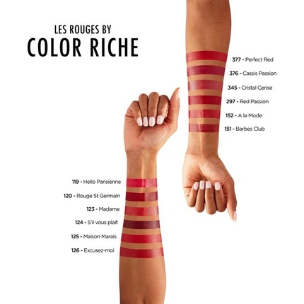 COLOR RICHE satin lipstick  125 maison marais 4 8 gr