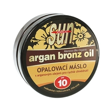 Sun Argan Bronz Oil SPF 10 Apsauginis kremas nuo saulės su organiniu argano aliejumi