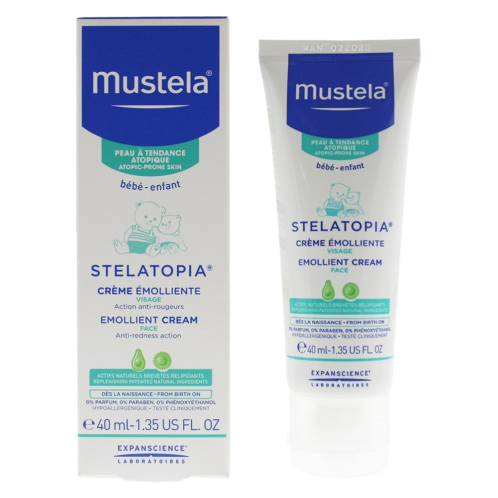 Mustela Minkštinamasis veido kremas Atopinei odai 40 ml