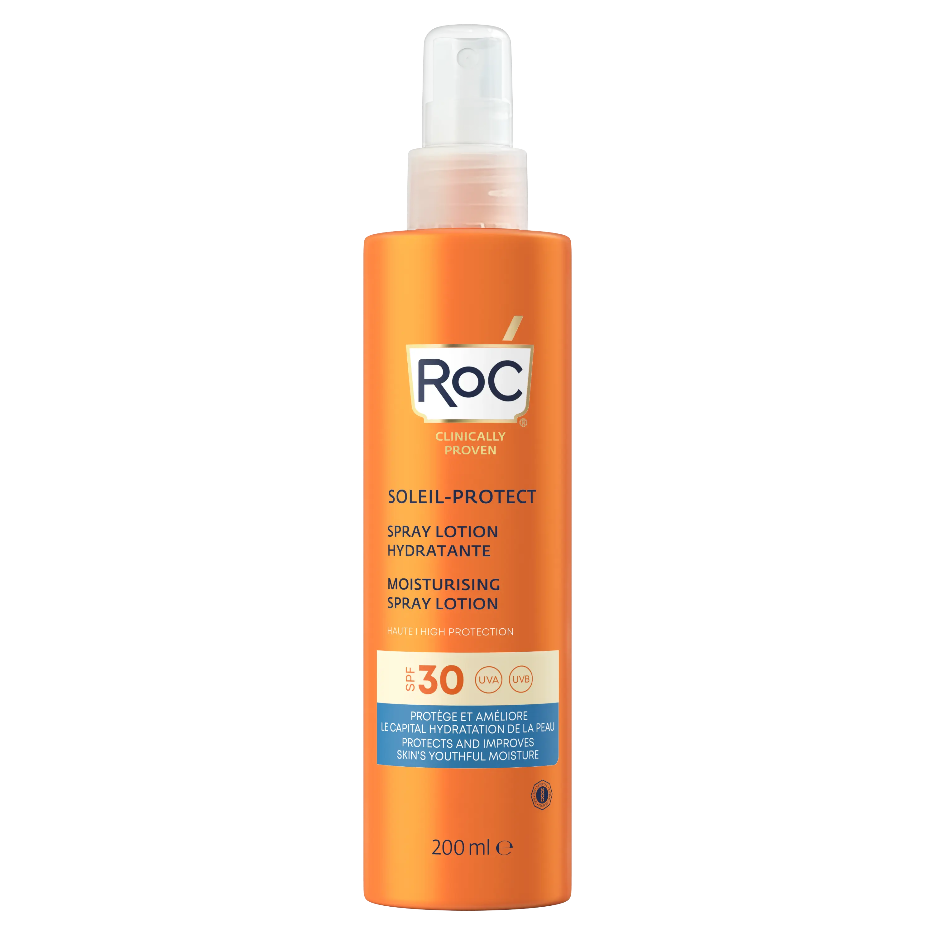 Roc   Soleil Protect Moisturizing Spray Lotion Spf 30   Sunscreen   None