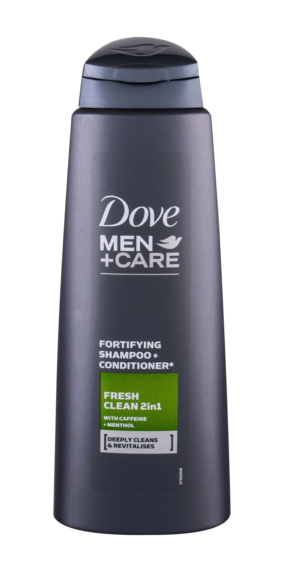 DOVE MEN CARE 2IN1 FRESH CLEAN ŠAMPŪNAS 400ml