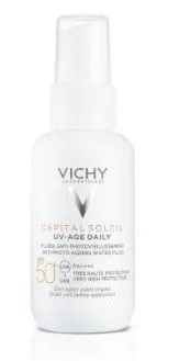 Vichy Capital Soleil Uv Age Daily SPF50  Water Fluid Antifotoaging 40ml