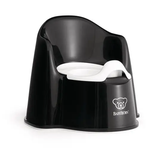 BABYBJÖRN naktipuodis - kėdutė, Black/white, 055256