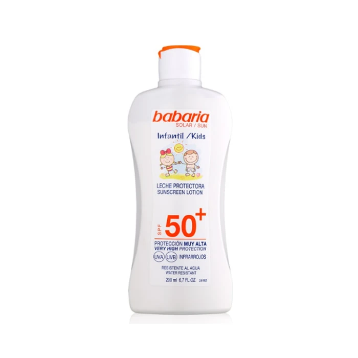 Lancaster Babaria Sun Kids Sunscreen Lotion Water Resistant Spf50 200ml