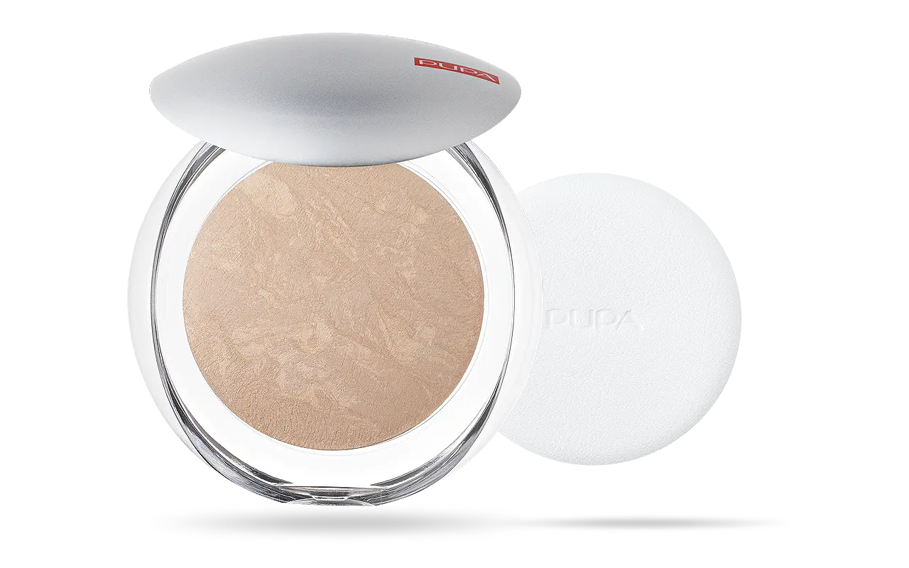 PUPA Compact Poeder Face Make Up Luminys Silky Baked Face Powder 05 Amberlight