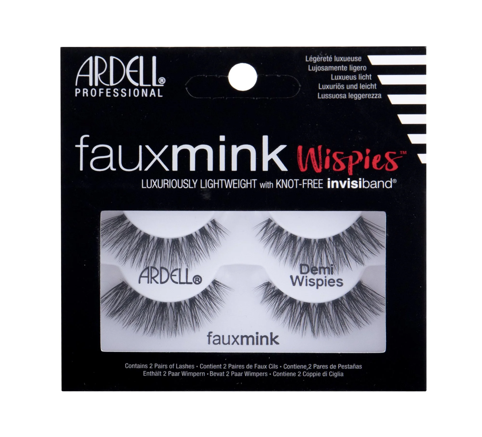 Ardell   Faux Mink Demi Wispies   Twin Pack   Black