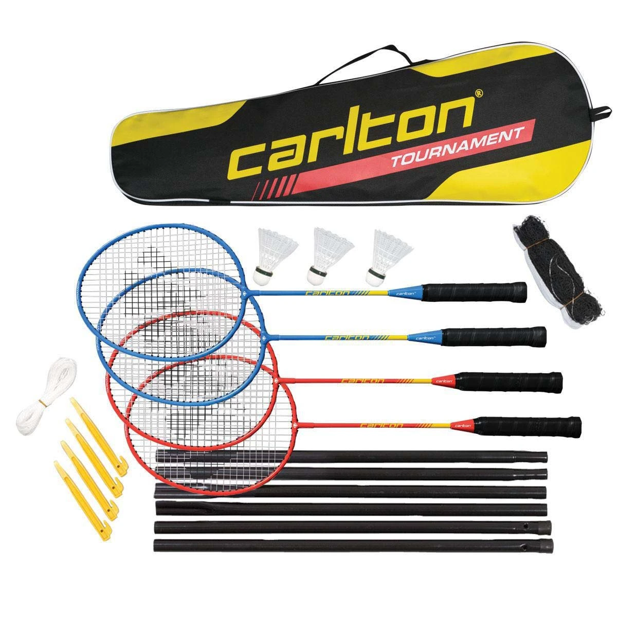 Badmintono rink. Carlton TOURNAMENT 4 žaidėjams