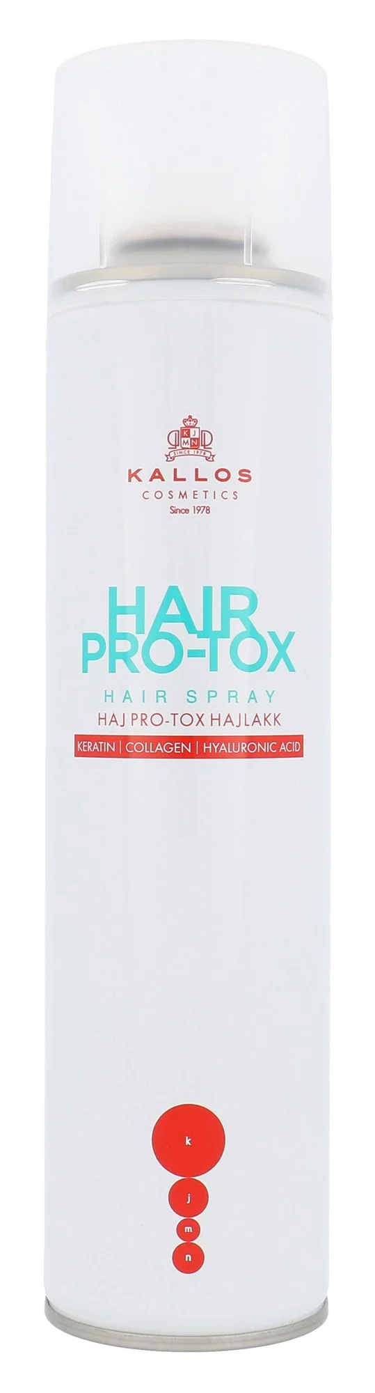 Kallos Cosmetics Hair Pro Tox 400ml Hair Spray