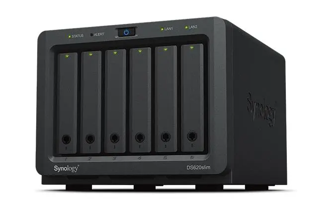 NAS SAUGOJIMO BOKŠTAS 6 BAY / BE HDD DS620SLIM SYNOLOGY