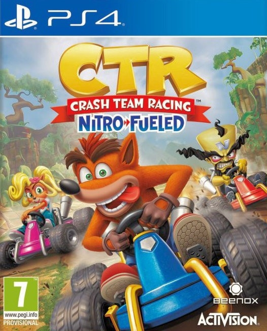 Kompiuterinis žaidimas Crash Team Racing Nitro Fueled PS4