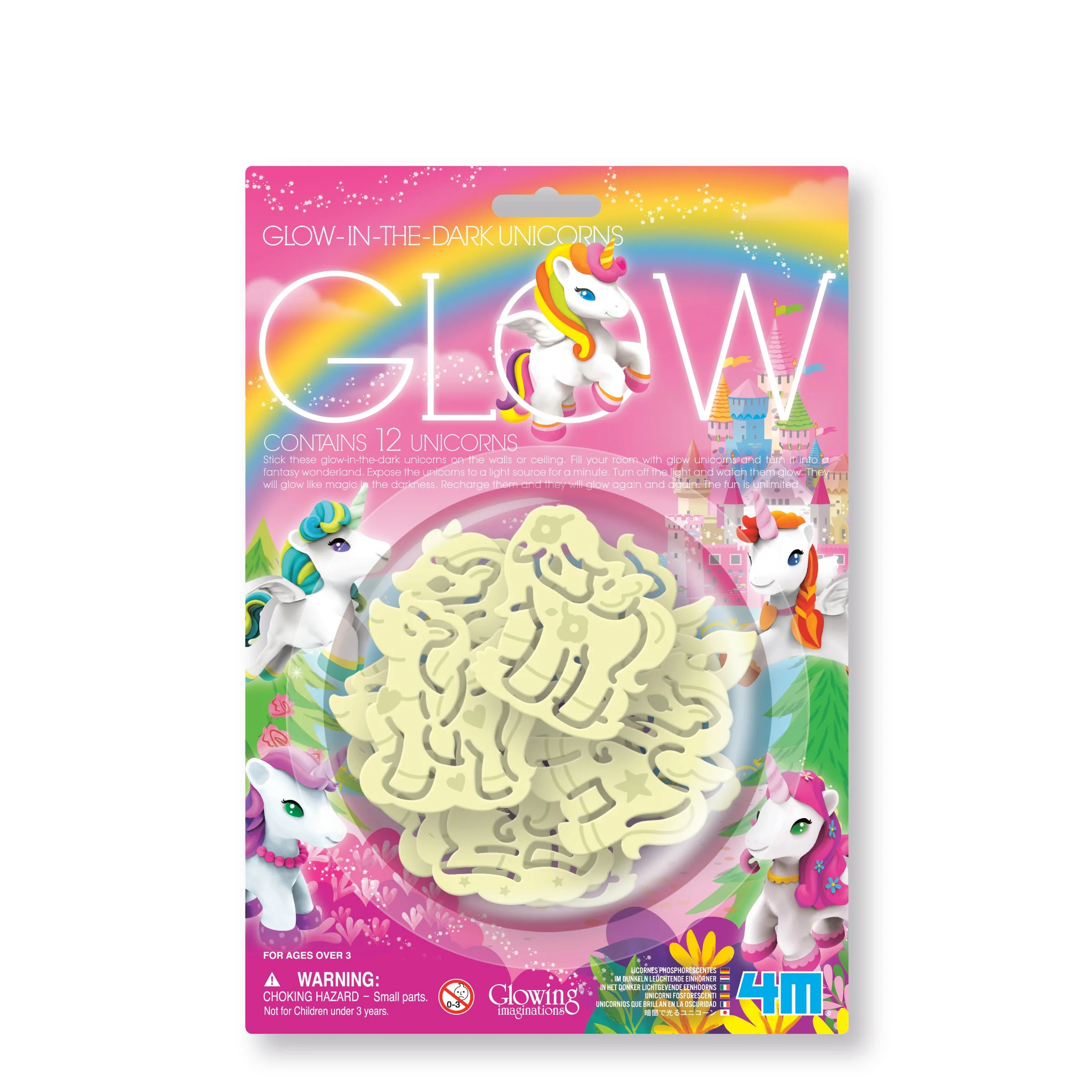 4M Tamsoje šviečiantys vienaragiai