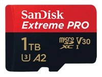 SanDisk microSDXC Extreme Pro 1TB 200/140 MB/s A2 V30 UHS-I U3