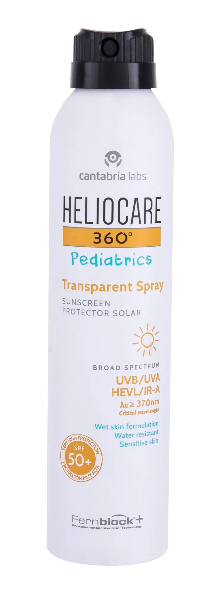 Deg Pediatrics Spf skaidrus purškiamas apsauginis purškalas jautriai kūdikių odai 200 ml