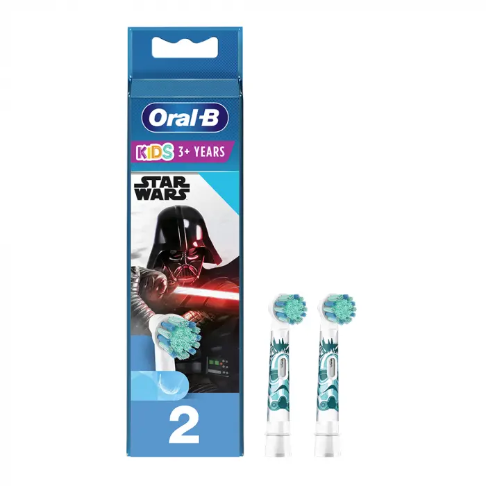 Dantų šepetėlio antgaliai Oral-B EB10-2 kids Star War