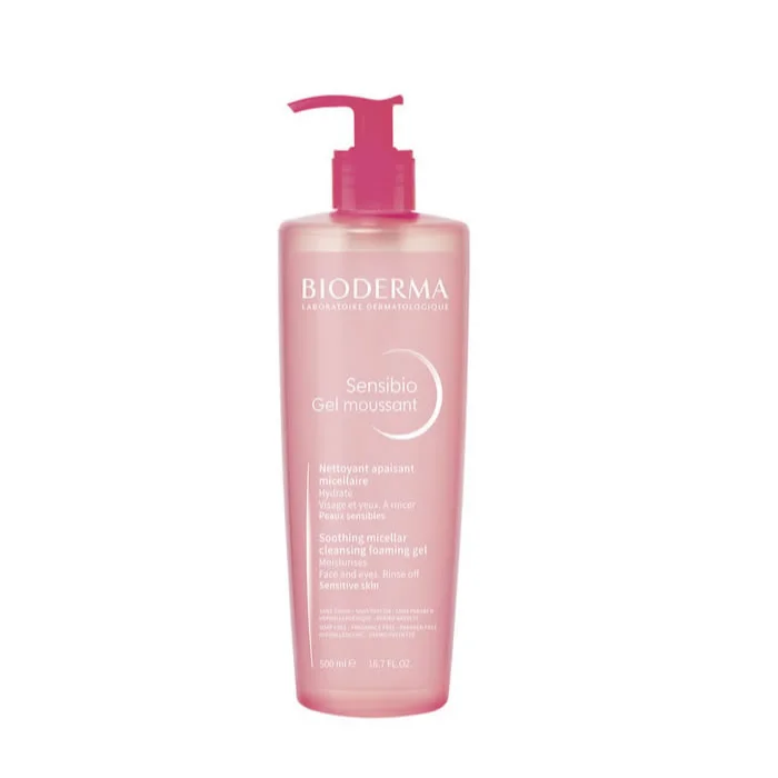 Micelinis gelinis prausiklis Bioderma Sensibio Gel Moussant, 500 ml