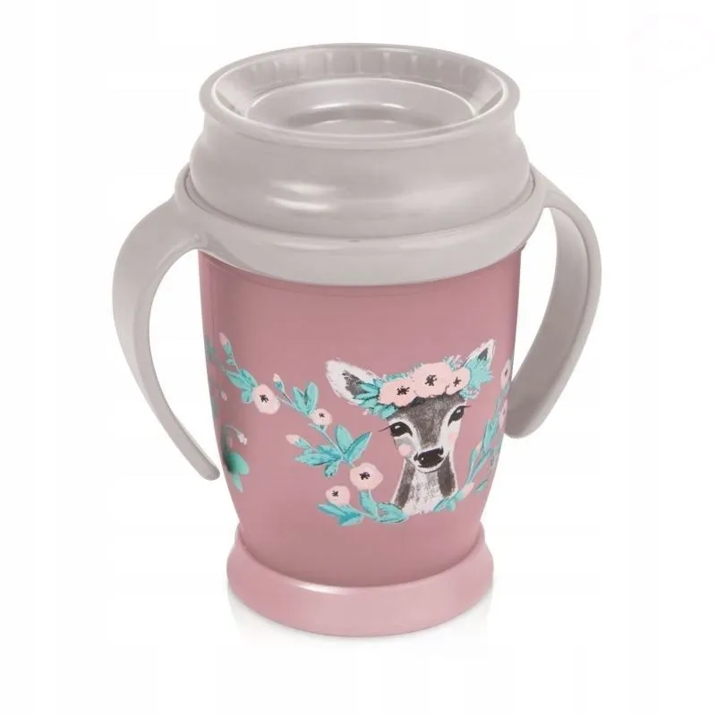 LOVI puodelis su rankenėlėmis 360 WILD SOUL GIRL, 250 ml, 1/604naujas