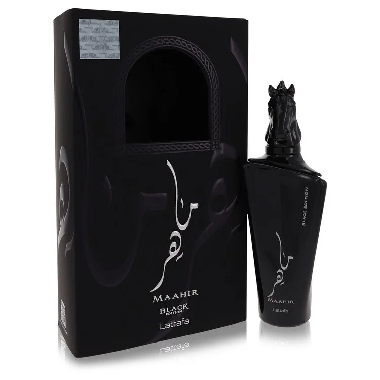 Lattafa Maahir Black Edition Eau De Parfum Spray Unisex 100 ml moterims