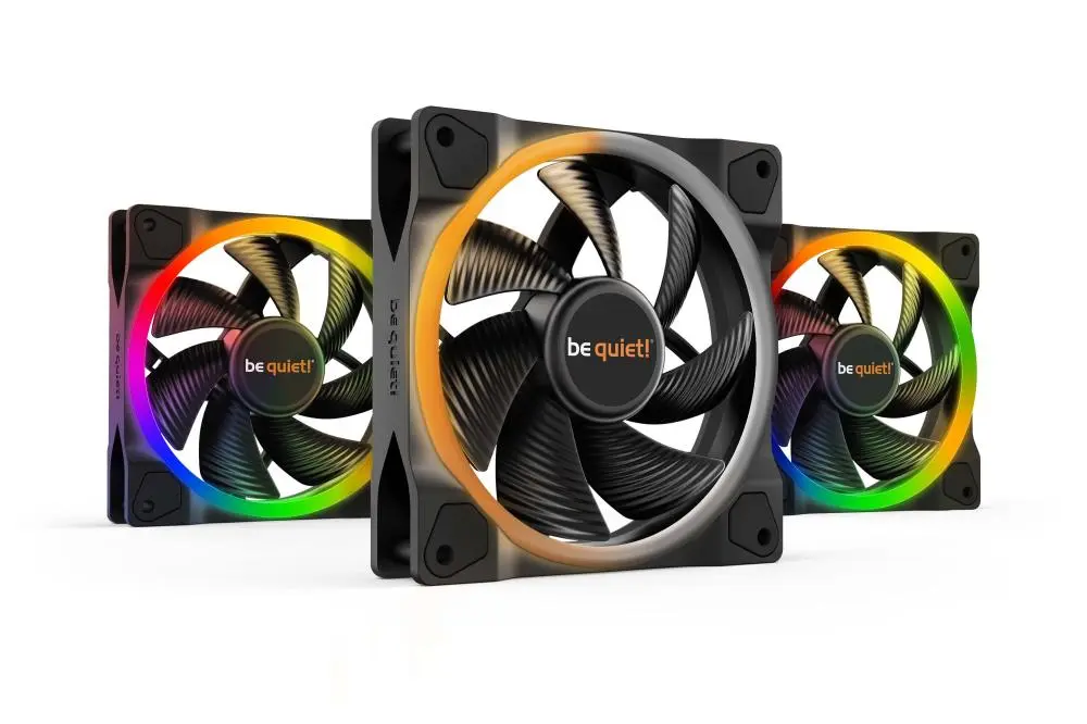 120 mm be quiet! LIGHT WINGS 120mm PWM ARGB Triple-Pack