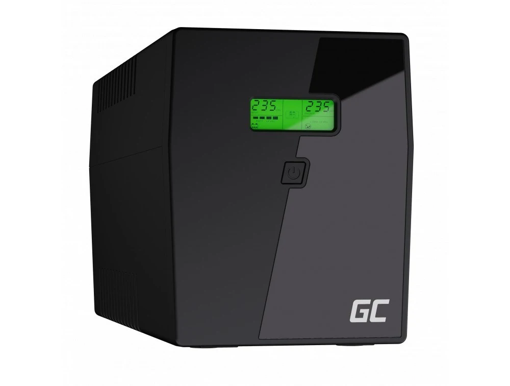 Green Cell 1500VA 900W viršįtampių apsauga 230V juoda