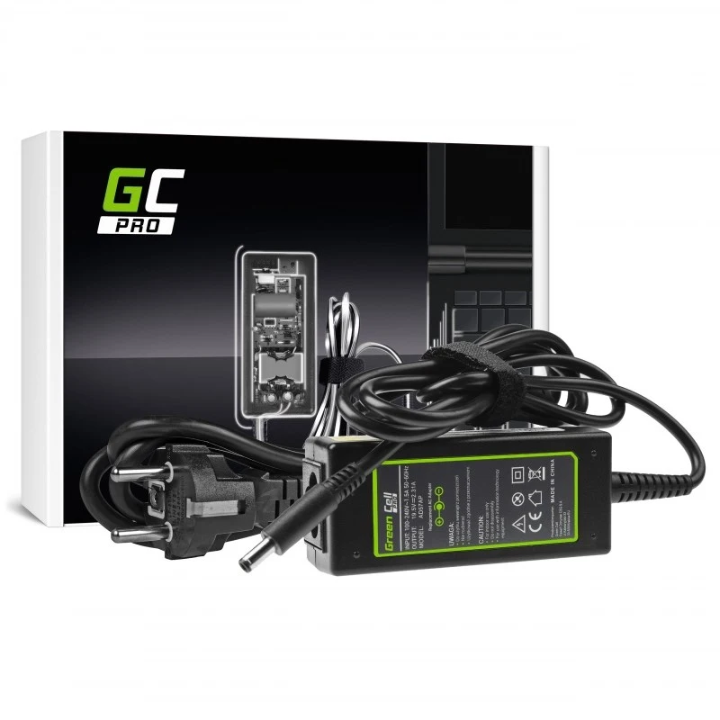 Green Cell PRO 19.5V 2.31A 45W, skirta Dell XPS 13 9343 9350 9360 Inspiron 15 3552 3567 5368 5551 5567