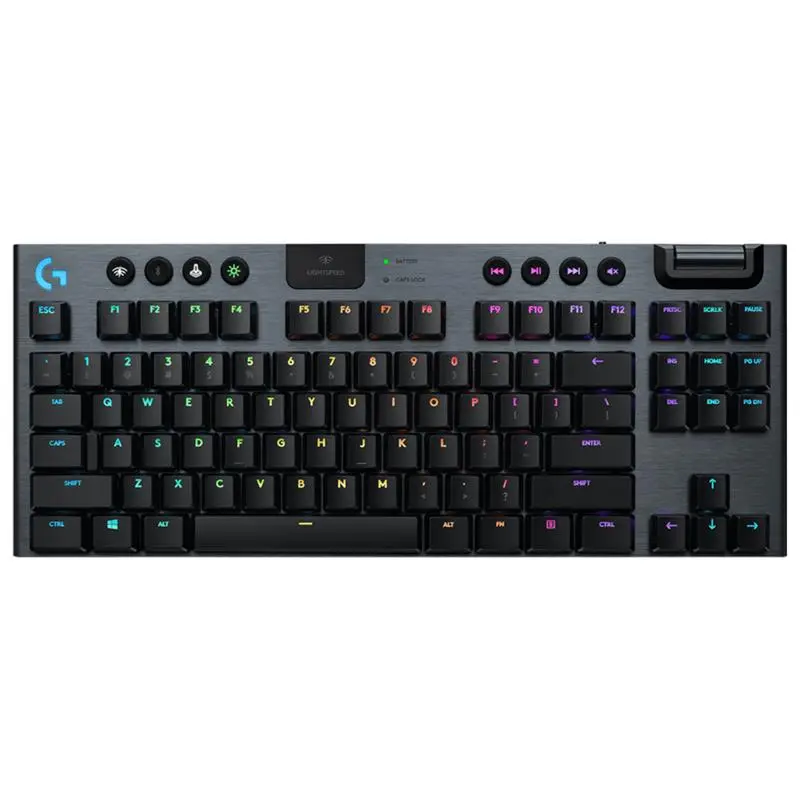 Klaviatūra Logitech G915 TKL Tactile SWE (W), juoda