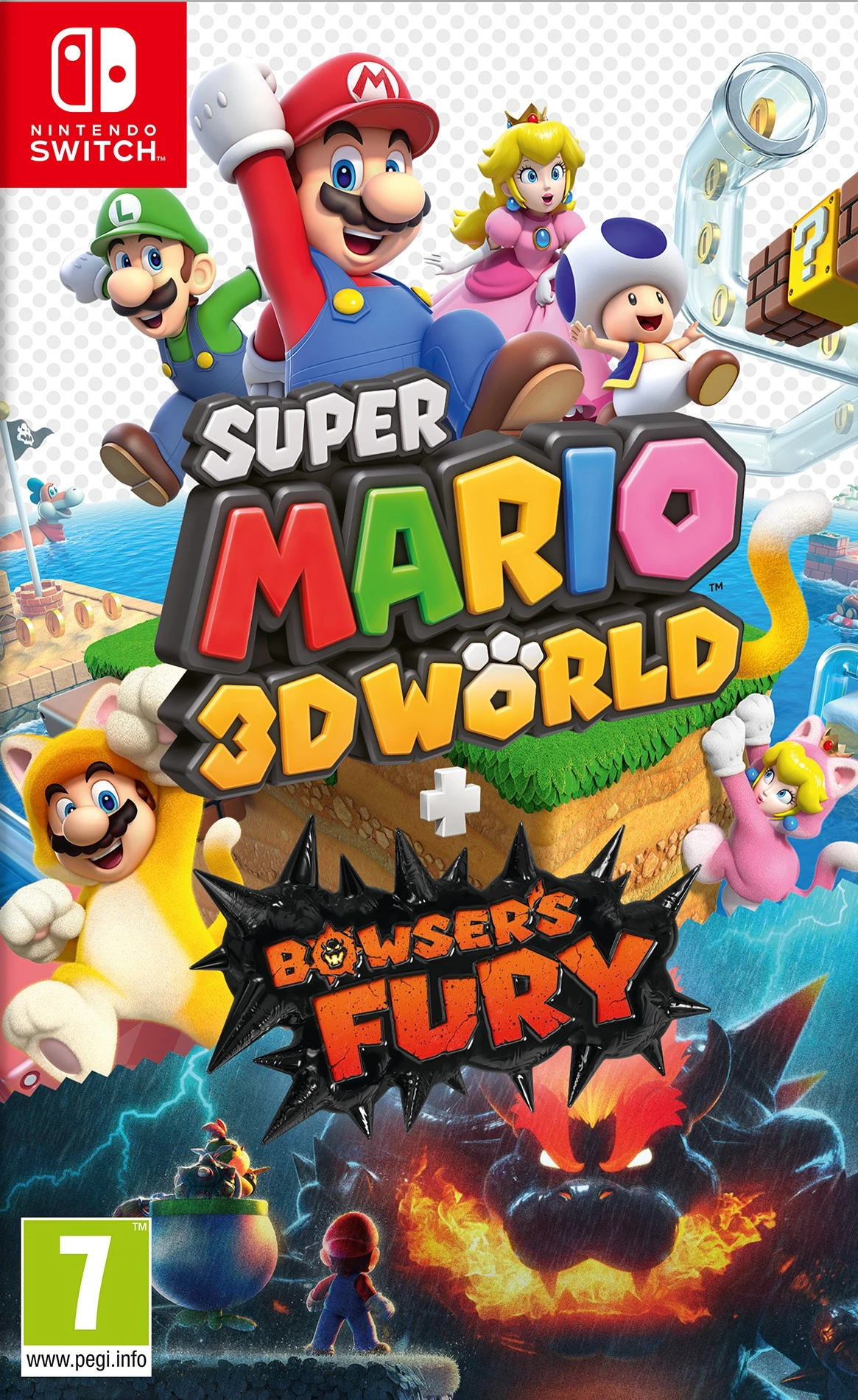 Kompiuterinis žaidimas Super Mario 3D World + Bowser's Fury Nintendo Switch