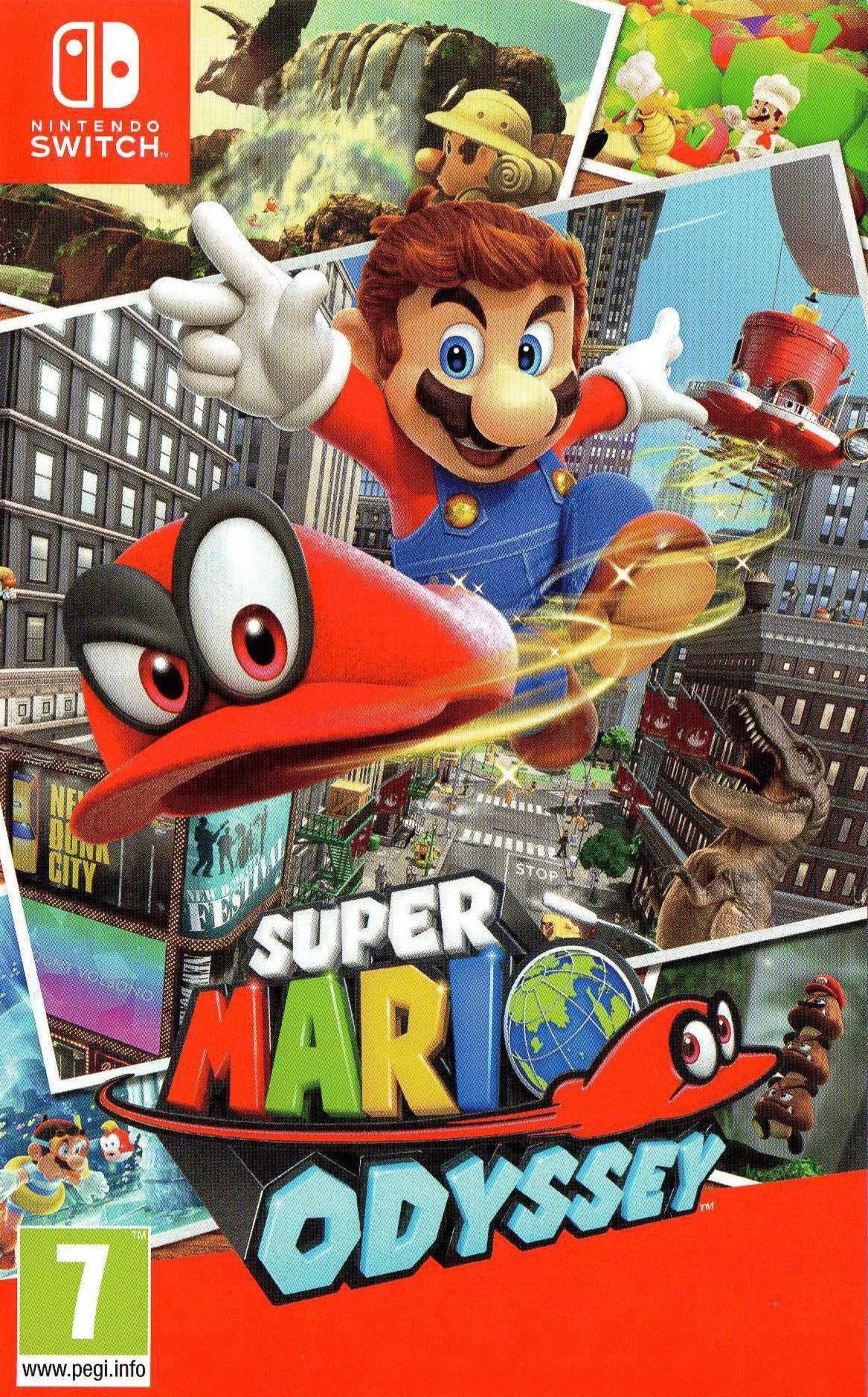 Kompiuterinis žaidimas Super Mario Odyssey Nintendo Switch