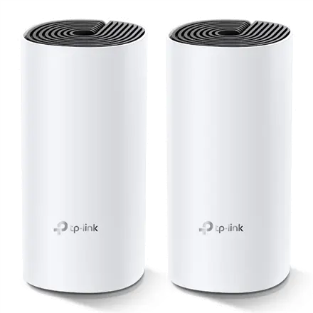 Maršrutizatorius TP-LINK Whole Home Mesh WiFi sistema Deco M4 (2-Pack) 802.11ac, 300+867 Mbit/s, 10/100/1000 Mbit/s, Ethernet LAN (RJ-45) prievadai 2, MU-MiMO Taip, Antenos tipas 2xVidinė