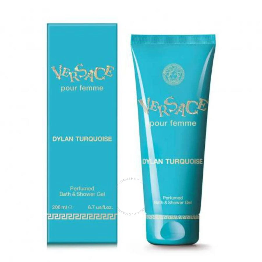 Versace Pour Femme Dylan Turquoise parfumuota dušo želė 200 ml moteris