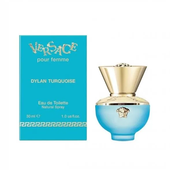 Kvepalai moterims Versace Pour Femme Dylan Turquoise EDT, 50 ml