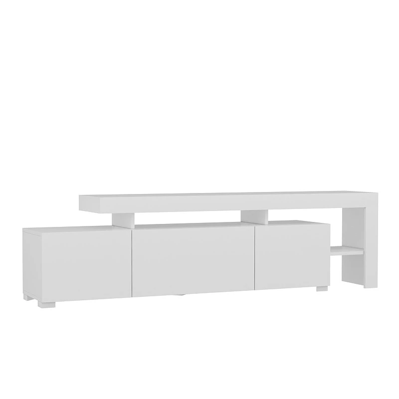 TV stovas, Hanah Home, baltas, 192 x 53 x 37, cm