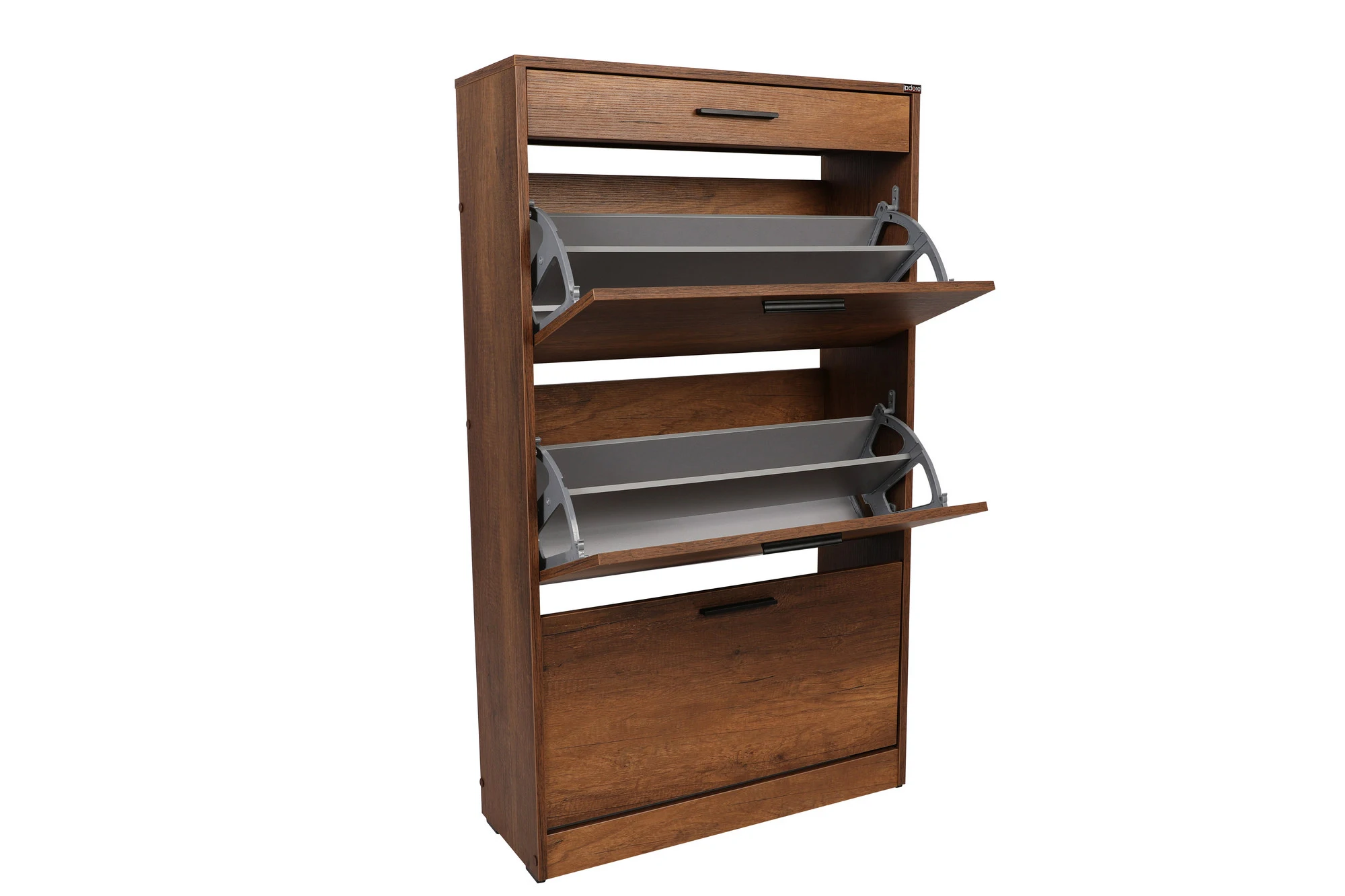 Batų spintelė, Hanah Home, Oslo riešutmedis, 75 x 128 x 29, cm