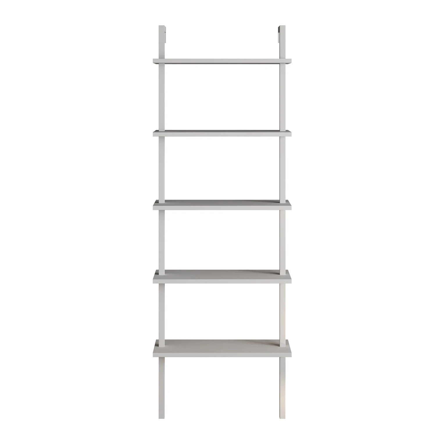 Knygų lentyna, Hanah Home, balta, 60 x 174 x 22, cm