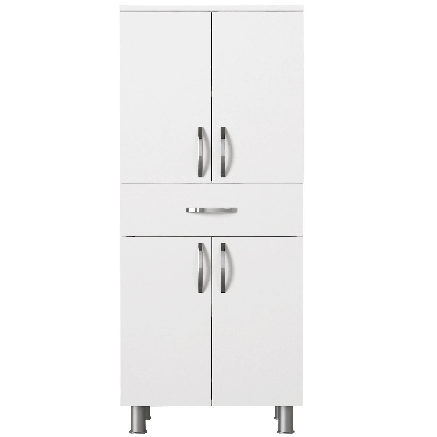 Vonios spintelė, Hanah Home, balta, 59,4 x 140 x 31,5 cm