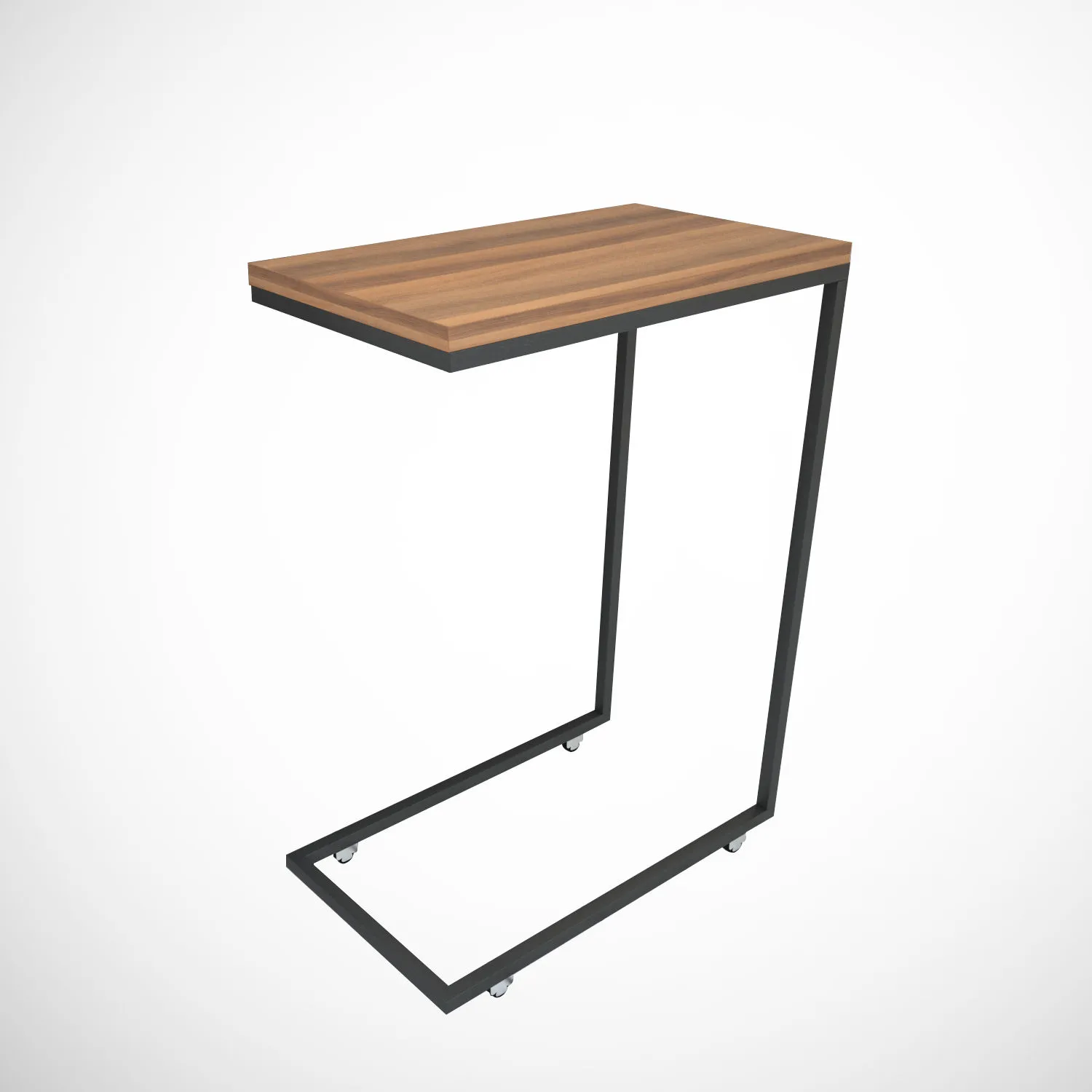 Šoninis staliukas, Hanah Home, Riešutas, 46 x 62 x 26, cm