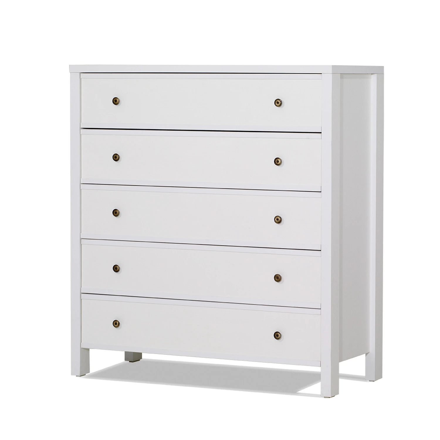 Komoda, Hanah Home, balta, 100 x 110 x 47, cm